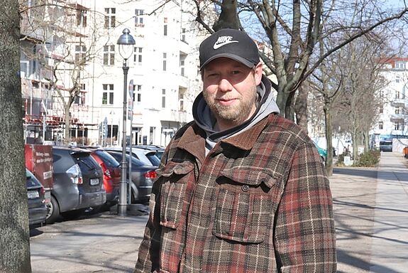 Sven Dittricht ist Quartiersrat im QM Pankstraße. (Bild: QM Pankstraße)