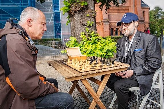Auch Schach-Fans kamen auf ihre Kosten. Foto: www.salecker.info