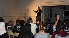 Das das 8. Kreuzberger Quartiersrätetreffen wurde vom Quartiersmanagement Düttmann-Siedlung organisiert. Bild: QM Düttmann-Siedlung 