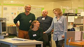 Das Team von "Step to Future” Bild: Andrei Schnell