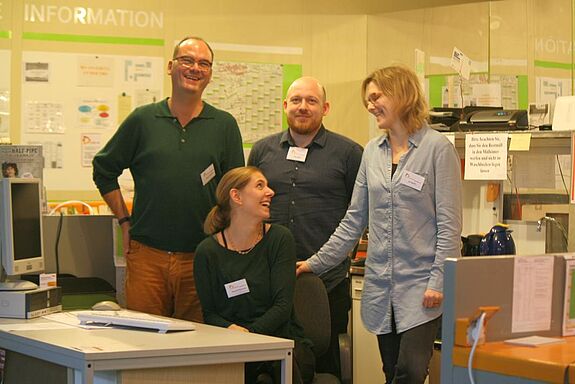 Das Team von "Step to Future” Bild: Andrei Schnell