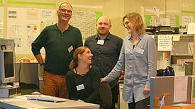 Das Team von "Step to Future” Bild: Andrei Schnell