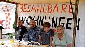 Bei der Kaffeetafel in QM-Gebiet Gropiusstadt Nord gab es viele verschiedene Kuchen. (Bild: QM Gropiusstadt Nord)