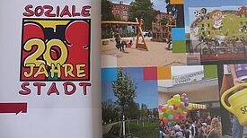 Dieses Jahr wird gefeiert! Blick in das Reflexionspapier anlässlich "20 Jahre Soziale Stadt" 
