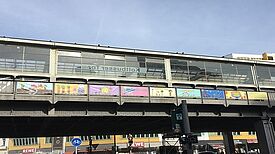 Die acht Bilder und acht Wunschvorstellungen, wie Kinder das Kottbusser Tor sehen. Foto: Zentrum Kreuzberg/Oranienstraße