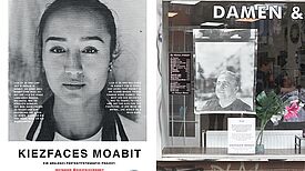 Die Ausstellung “Kiezfaces” zeigt Bewohnerinnen und Bewohner aus der Nachbarschaft. (Foto: Jason McGlade)