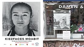 Die Ausstellung “Kiezfaces” zeigt Bewohnerinnen und Bewohner aus der Nachbarschaft. (Foto: Jason McGlade)