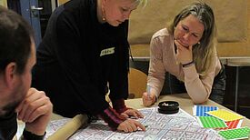 Eine Ideenwerkstatt gab den Startschuss für das QM-Projekt „Gemeinsam gärtnern“. (Bild: Jens Sethmann)