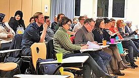 Erstes Treffen des Quartiersrats der Flughafenstraße im Januar 2020. Bild: Stadtkümmerei GmbH