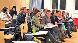 Erstes Treffen des Quartiersrats der Flughafenstraße im Januar 2020. Bild: Stadtkümmerei GmbH