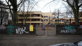 Das Kita-Gebäude in der Gottschedstraße 28. Foto: Johannes Hayner