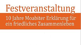 Das Plakat der Veranstaltung Foto: QM Moabit West