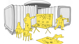 Bauhaus Pavillon, gestaltet von der Künstlergruppe on/off. Bild: Brand e.V.