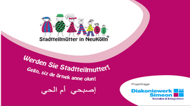 Werden Sie Stadtteilmutter! Foto: QM Rollbergsiedlung