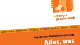 Die Broschüre des QM Gropiusstadt. Bild: QM Gropiusstadt.