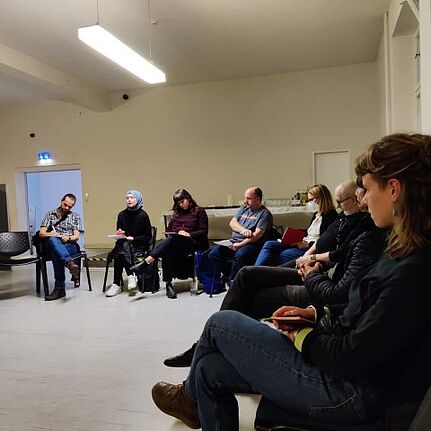 Bei der Quartiersratssitzung wurden verschiedene Projekte vorgestellt und neue Ideen diskutiert. (Bild: Birgit Leiß)