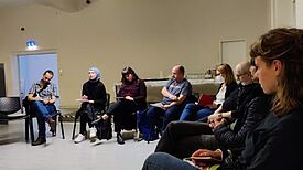Bei der Quartiersratssitzung wurden verschiedene Projekte vorgestellt und neue Ideen diskutiert. (Bild: Birgit Leiß)
