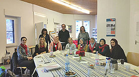 Engagement in den Kiezen soll belohnt werden: Hier die Kiezmütter in Neukölln Bild: QM Ganghoferstraße