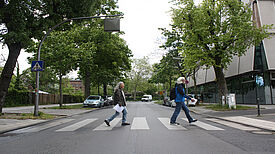 Auf dem Weg zur SOS-Botschaft für Kinder. Bild: Gerald Backhaus