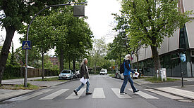 Auf dem Weg zur SOS-Botschaft für Kinder. Bild: Gerald Backhaus