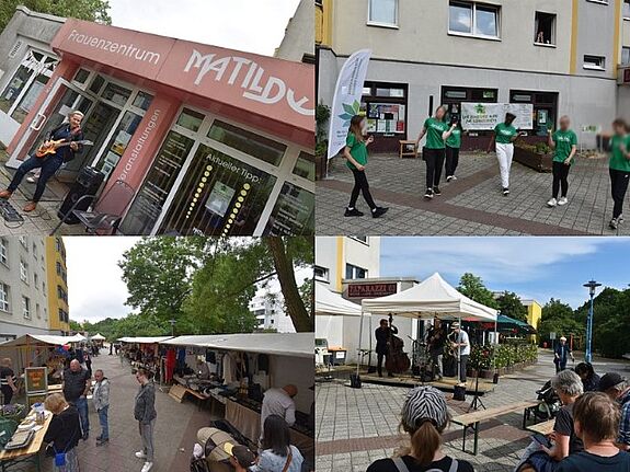 Auf dem „Boulevard der Klänge“ war zwei Tage lang einiges los. (Bild: QM Boulevard Kastanienallee)