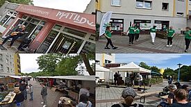 Auf dem „Boulevard der Klänge“ war zwei Tage lang einiges los. (Bild: QM Boulevard Kastanienallee)