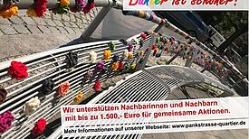 Der Aktionsfonds fördert bis zu 1.500 Euro kreative Ideen und Projekte der Anwohnenden. (Bild: QM Reinickendorfer Straße /Pankstraße)