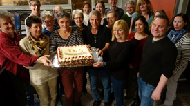 Die 100. Sitzung des Quartiersrates Schöneberger Norden im Goldenen Saal im Rathaus Schöneberg Bild: Alexander Meyer