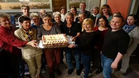 Die 100. Sitzung des Quartiersrates Schöneberger Norden im Goldenen Saal im Rathaus Schöneberg Bild: Alexander Meyer