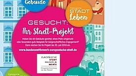 Ausschnitt vom Plakat des Wettbewerbs. Grafik: Bundesministerium des Innern, für Bau und Heimat 