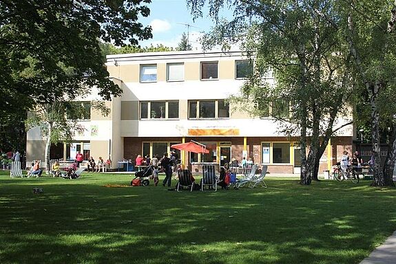Der Familiengarten Kluckstraße Bild: QM Magdeburger Platz/KH