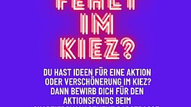 Was fehlt im Kiez? Diese Fragen können die Anwohnenden im QM-Gebiet Badstraße mithilfe von Anträgen beantworten. (Bild: QM Badstraße)
