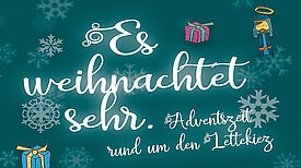 Der Adventskalender sorgt für Weihnachtsstimmung im Lettekiez. (Bild: QM Letteplatz)