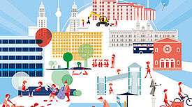 Plakat: Tag der Städtebauförderung  Bild: Senatsverwaltung für Stadtentwicklung und Umwelt