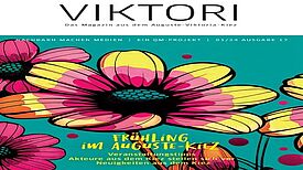 Die neue Ausgabe der Kiezzeitung VIKTORI heißt den Frühling Willkommen. (Bild: QM Klixstraße / Auguste-Viktoria-Allee)