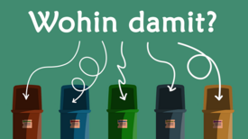 Im neuen Projekt „Wohin damit” können sich Interessierte über Mülltrennung und -entsorgung informieren.  (Foto: QM Titiseestraße)