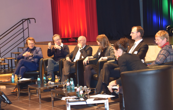 Die Expertenrunde. Bild: Campus Efeuweg