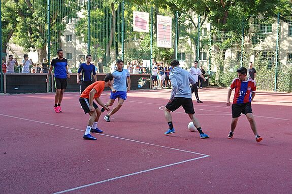 Spielszene vom KörnerCup 2016 Bild: David Schuster