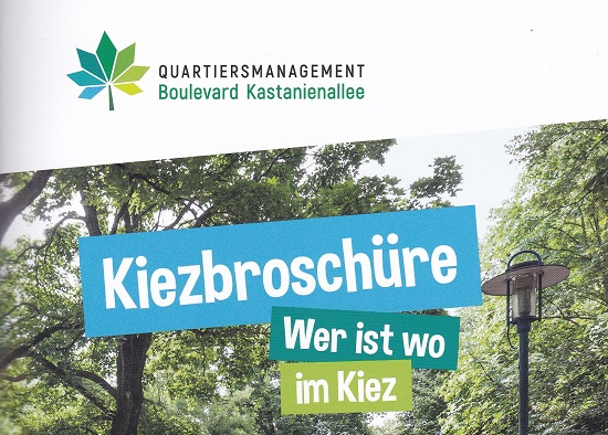 Titelbild der Kiezbroschüre. Foto: QM Boulevard Kastanienallee