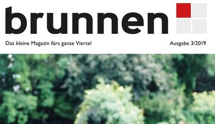Ausschnitt des Titelblatts der neuen „brunnnen“-Ausgabe. Bild: QM Brunnenstraße