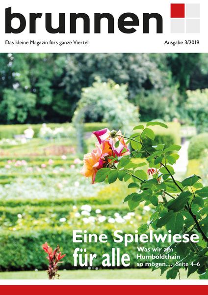 Titelblatt der neuen „brunnnen“-Ausgabe. Bild: QM Brunnenstraße