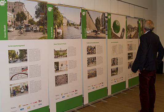 Ausstellung zu Ökologie und Klimaschutz in Moabit. Bild: Bianca Gericke