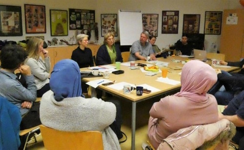 Der Quartiersrat bespricht die Arbeit im Kiez und sucht ein neues Mitglied aus der Nachbarschaft. (Bild: QM Germaniagarten)