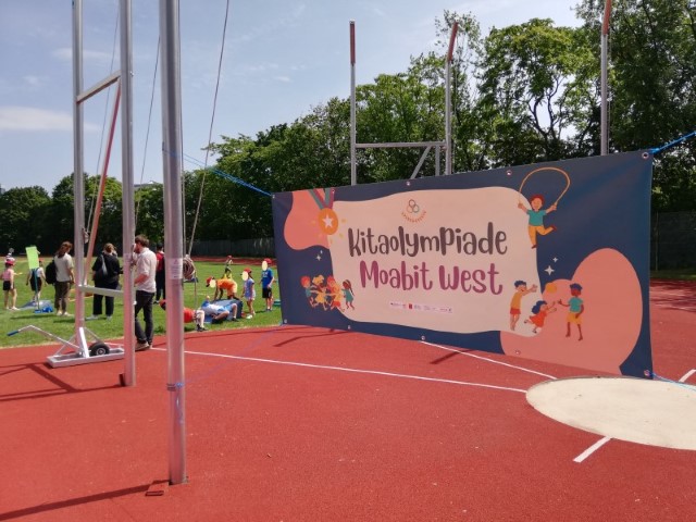 Rund 90 Kinder nahmen an der Kitaolympiade Moabit West teil. (Bild: S.T.E.R.N. GmbH)
