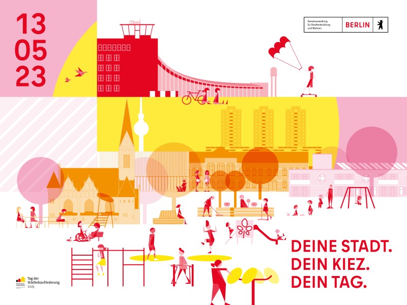 Zum Tag der Städtebauförderung gibt es in Berlin zahlreiche Feste und Aktionen. (Bild: SenSBW)